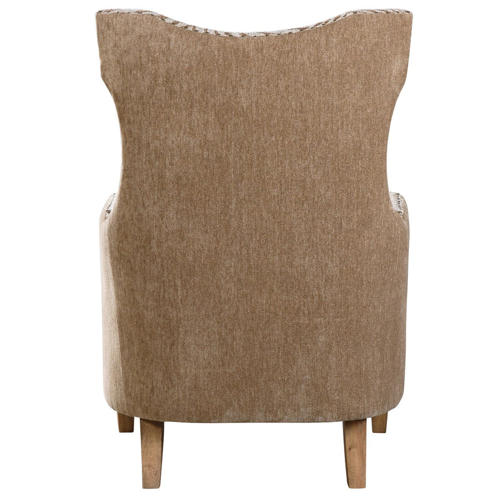 Kiango Animal Pattern Armchair - Bombay Mercantile