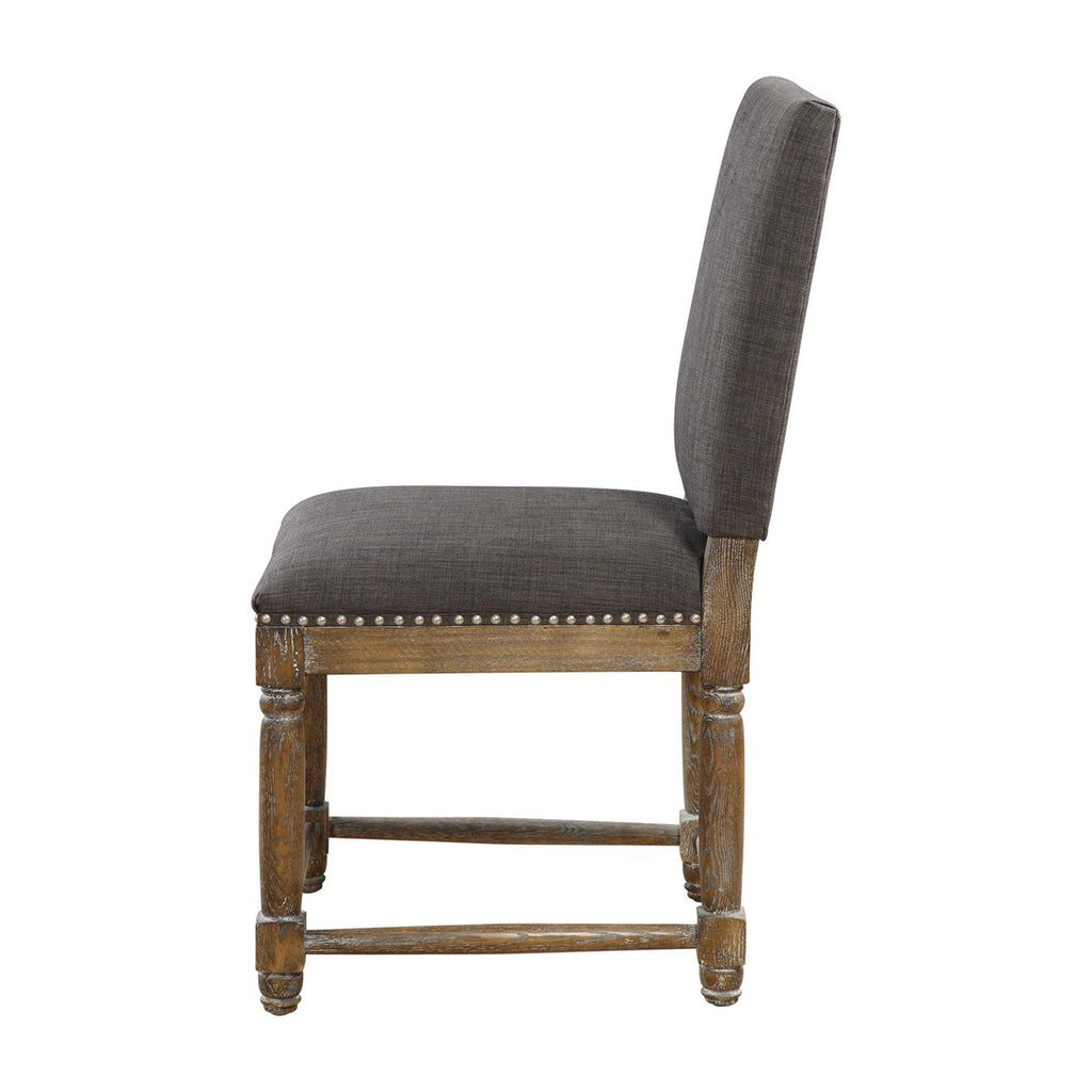 Laurens Gray Accent Chair - Bombay Mercantile