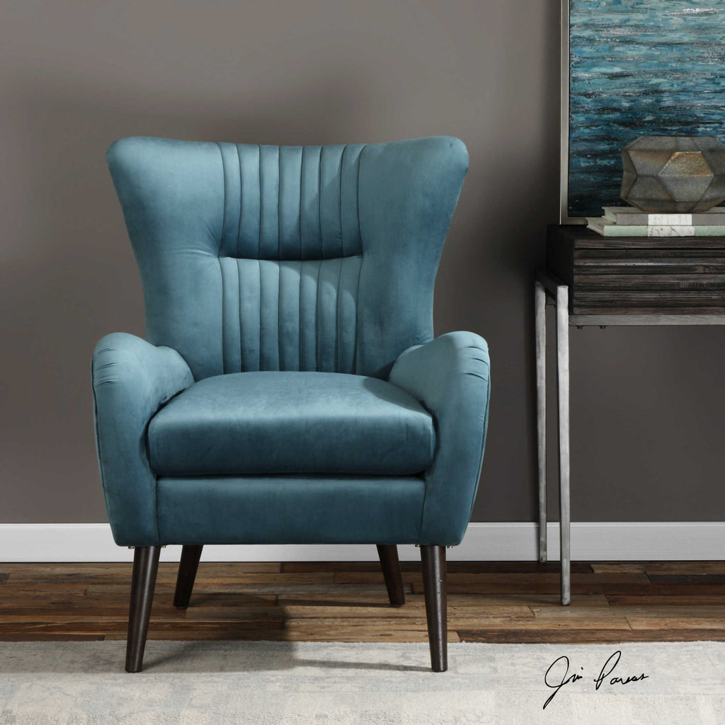 Dax Mid-Century Accent Chair - Bombay Mercantile