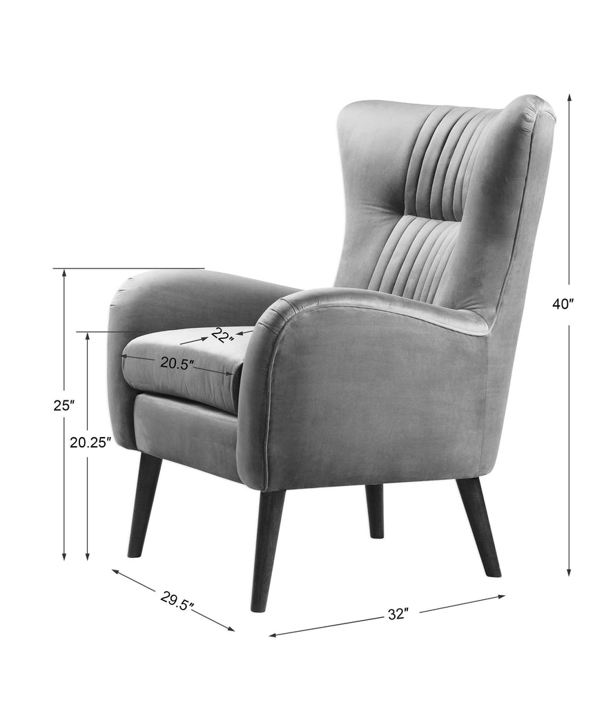 Dax Mid-Century Accent Chair - Bombay Mercantile