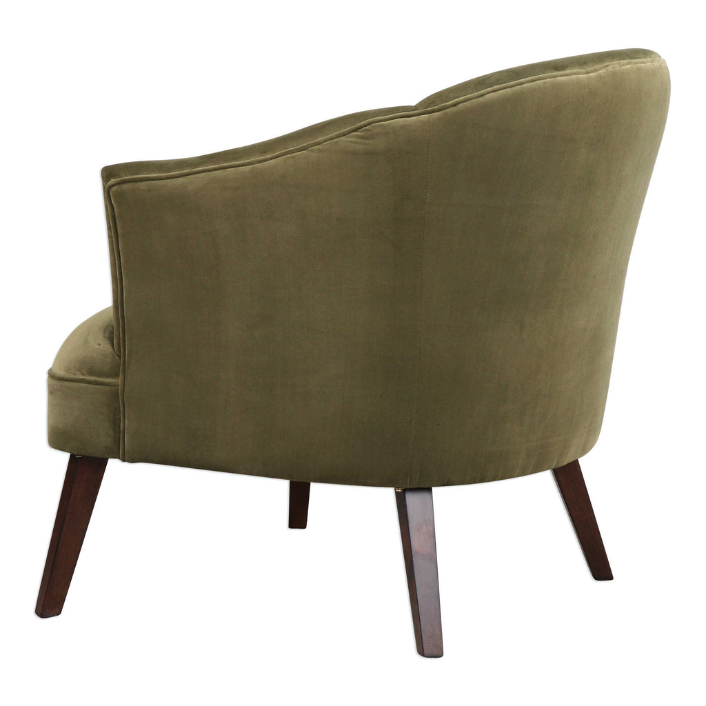 Conroy Olive Accent Chair - Bombay Mercantile