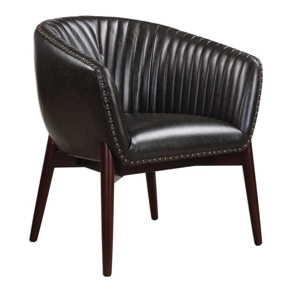 Anders Chenille Accent Chair - Bombay Mercantile