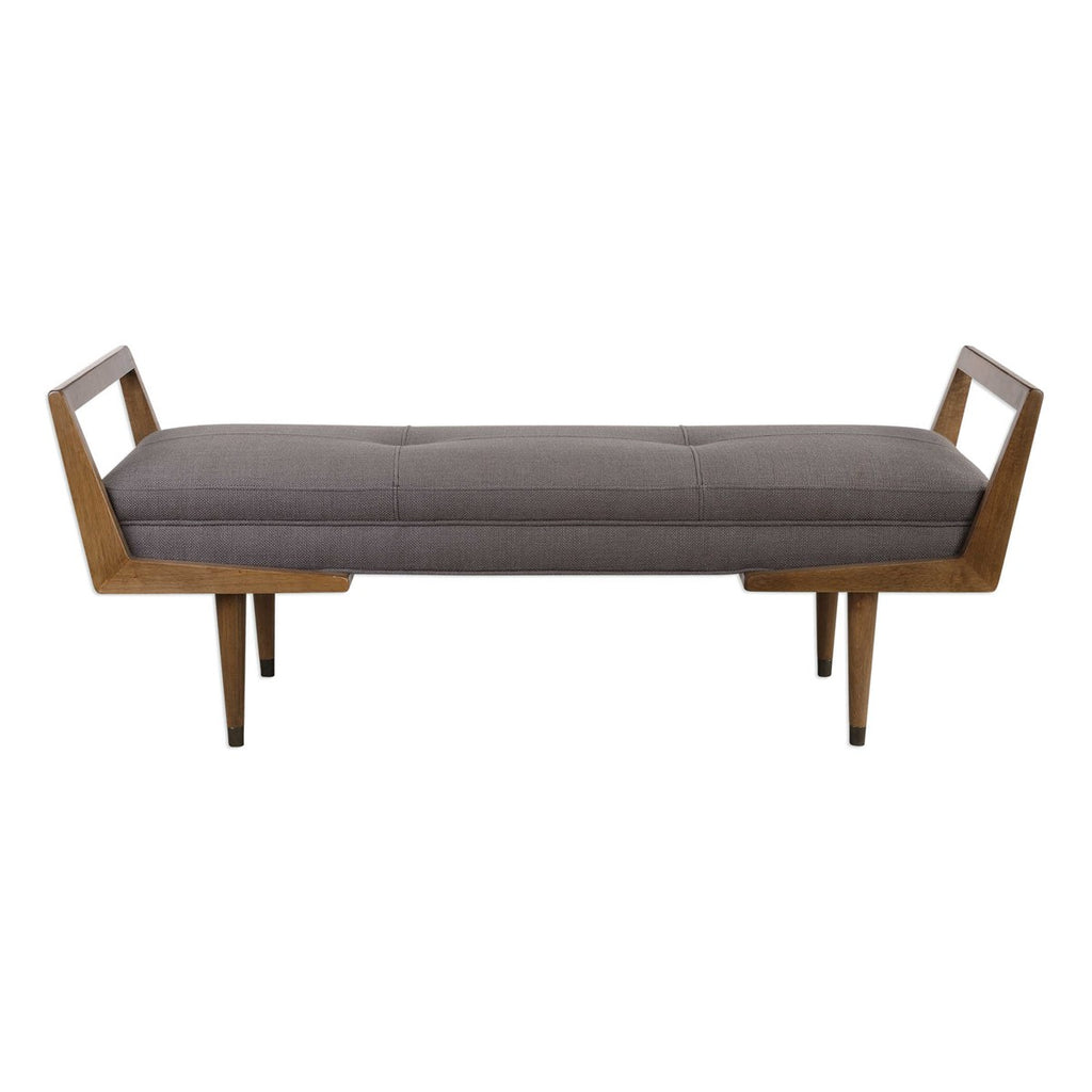 Waylon Mid-Century Modern Bench - Bombay Mercantile