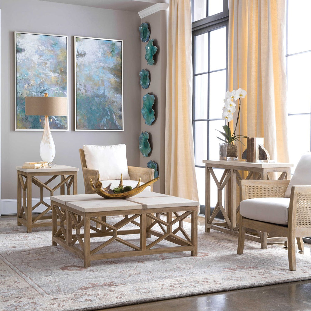 Encore Natural Armchair - Bombay Mercantile