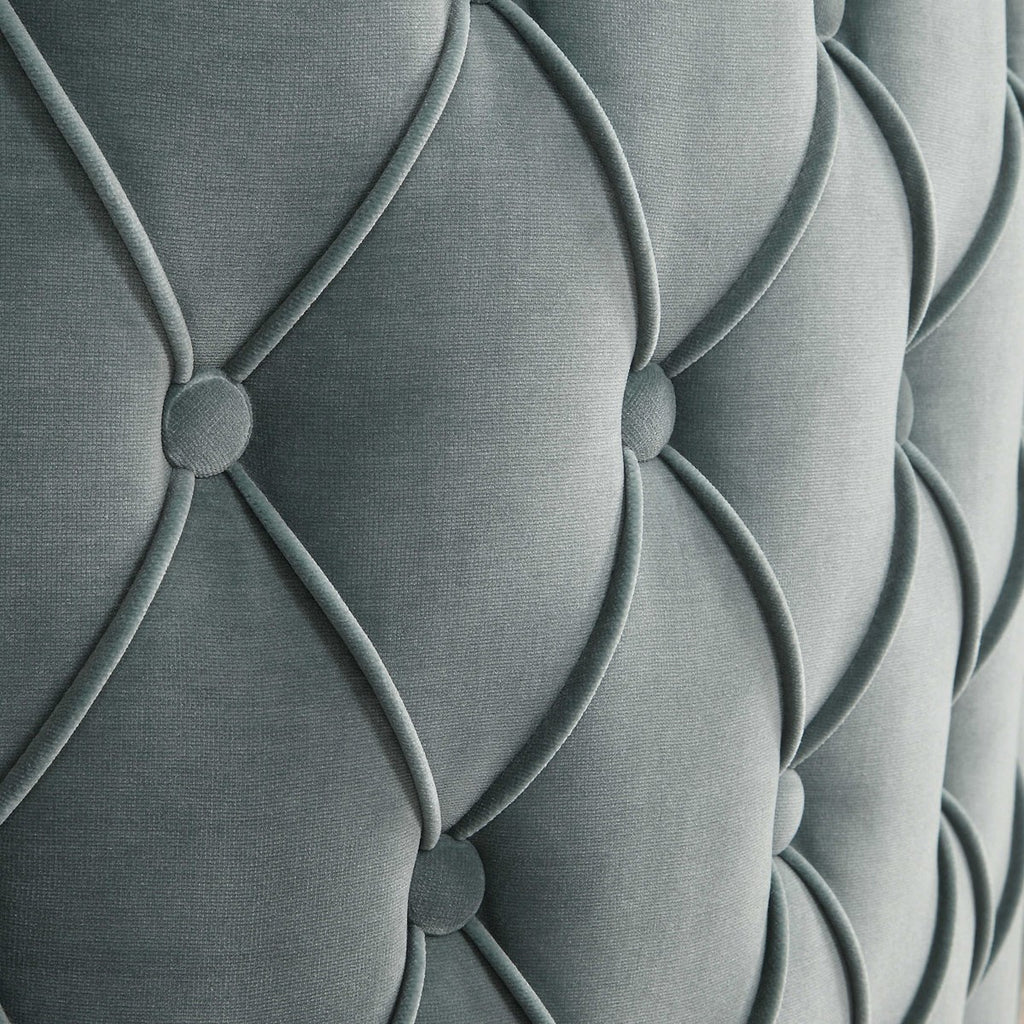 Haider Gray Accent Chair - Bombay Mercantile