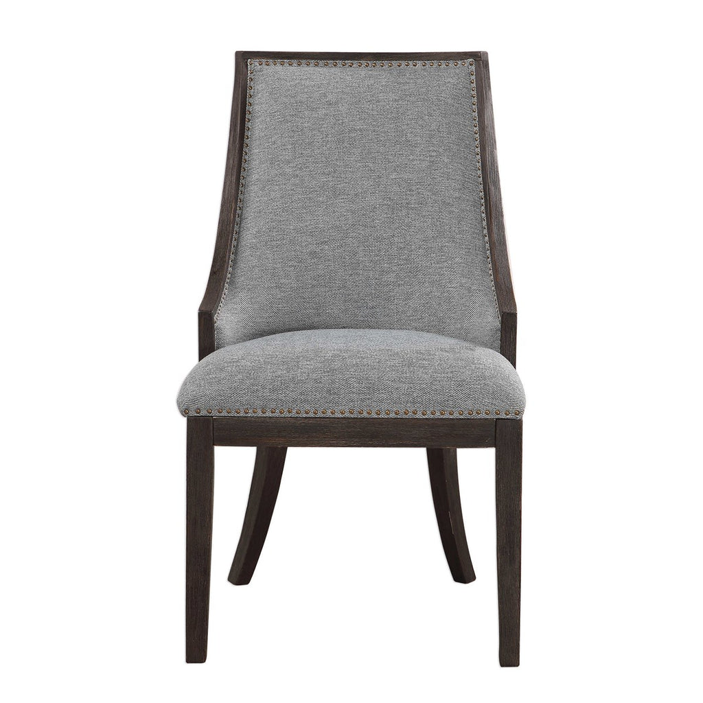 Janis Ebony Accent Chair - Bombay Mercantile
