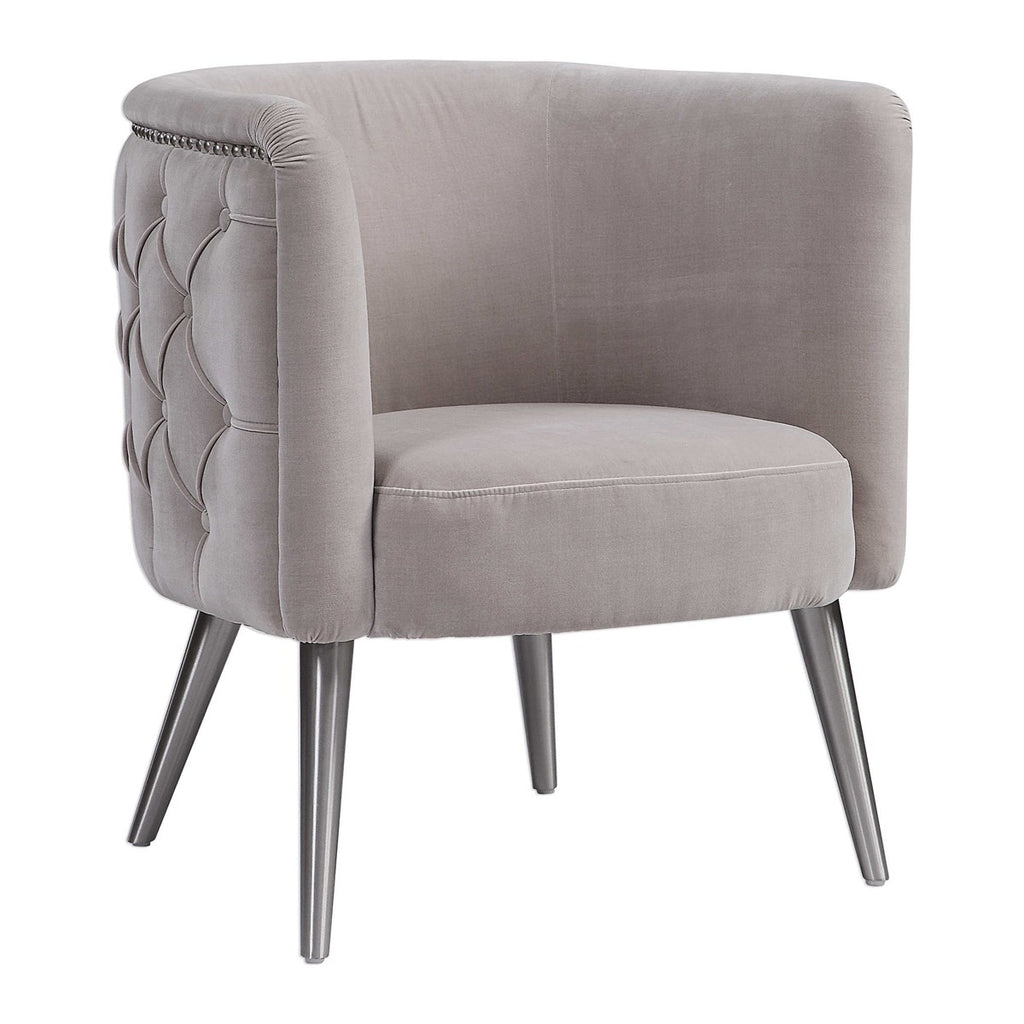 Haider Tufted Accent Chair - Bombay Mercantile