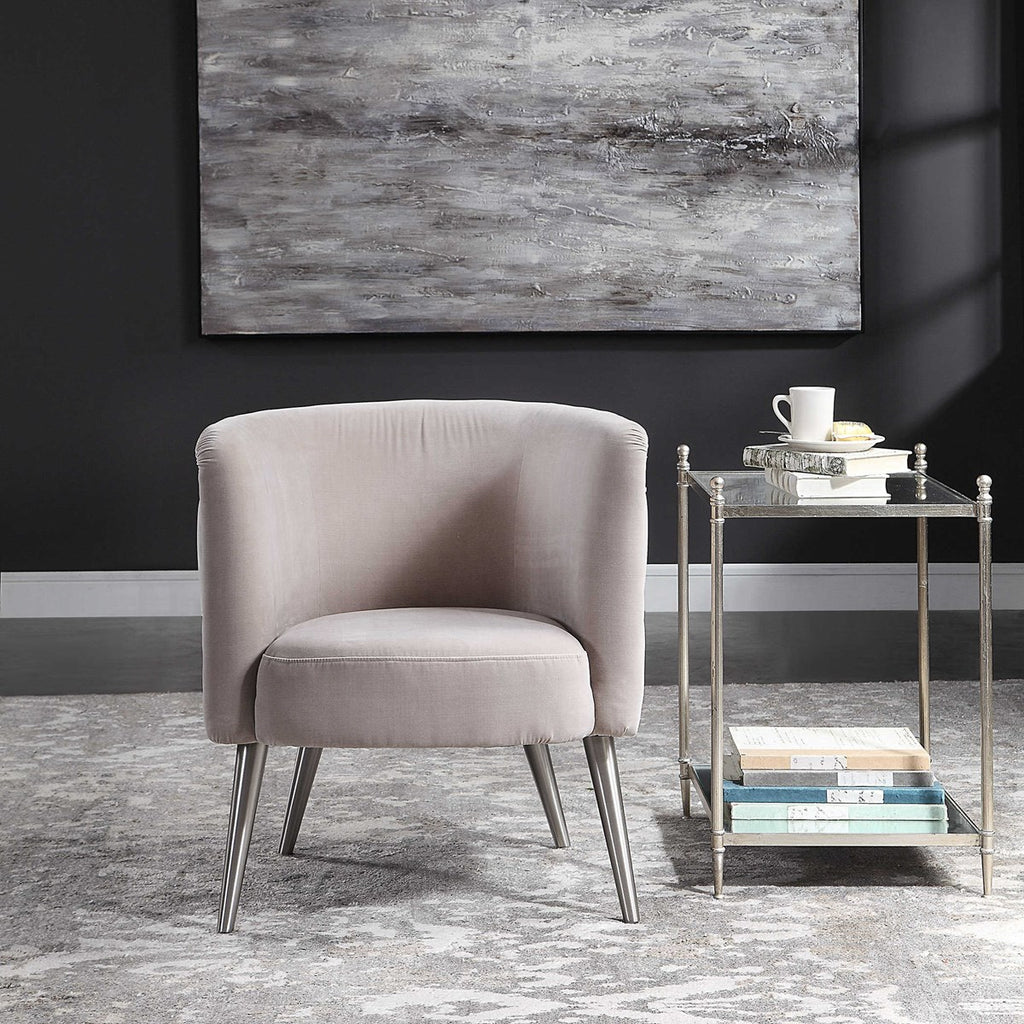Haider Tufted Accent Chair - Bombay Mercantile
