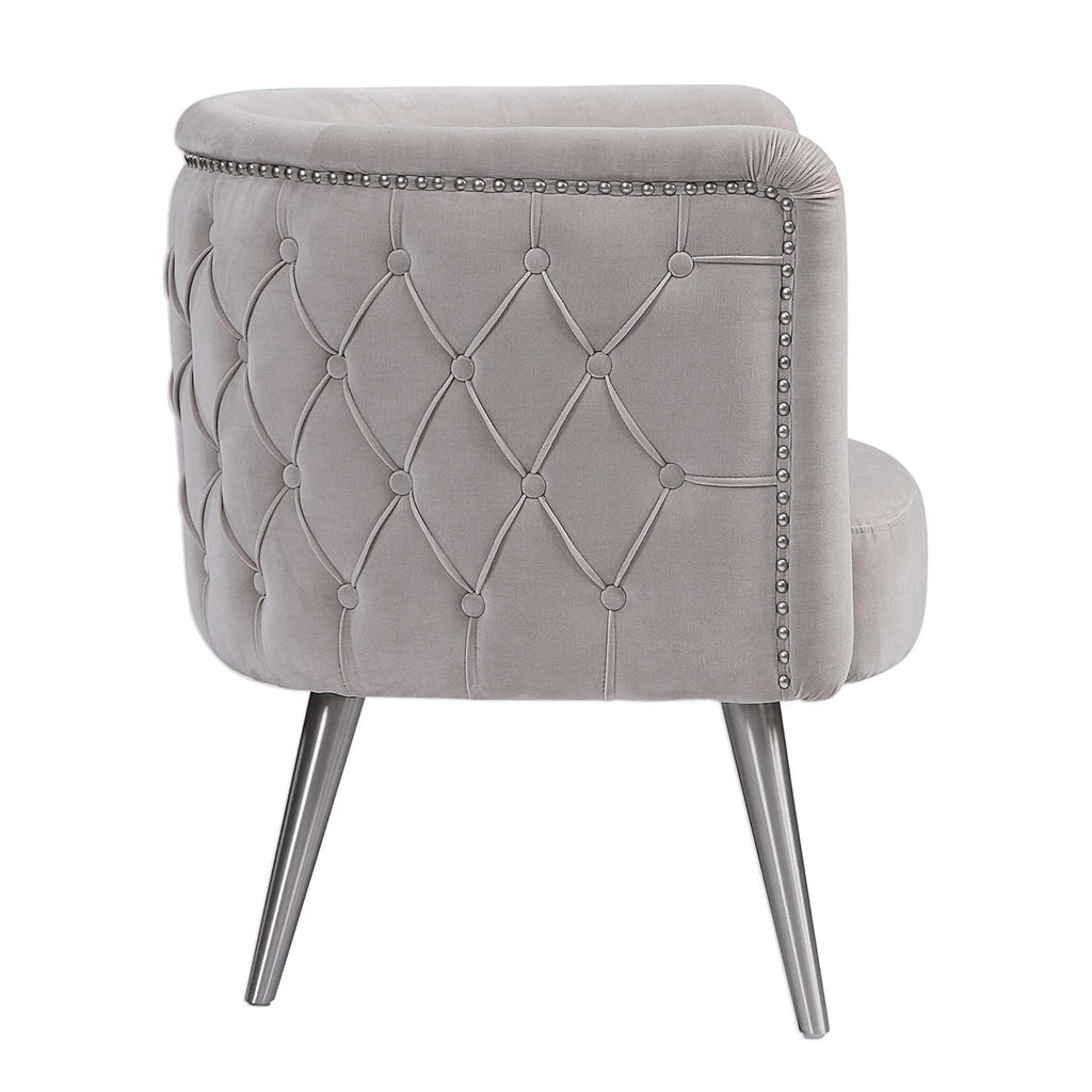 Haider Tufted Accent Chair - Bombay Mercantile