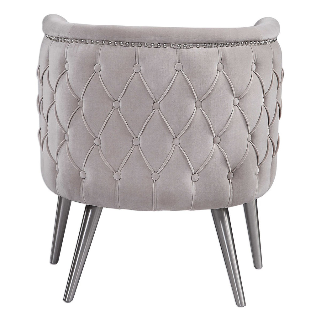 Haider Tufted Accent Chair - Bombay Mercantile