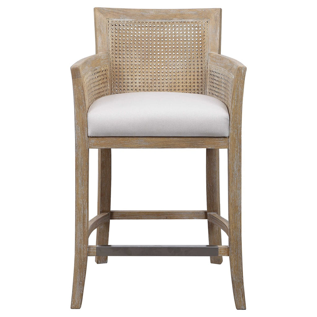 Encore Counter Stool, Natural - Bombay Mercantile