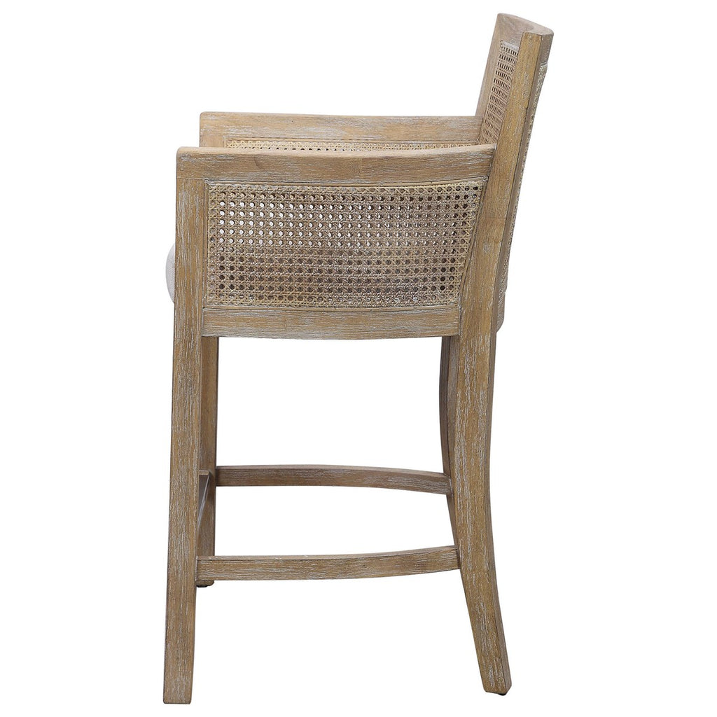 Encore Counter Stool, Natural - Bombay Mercantile
