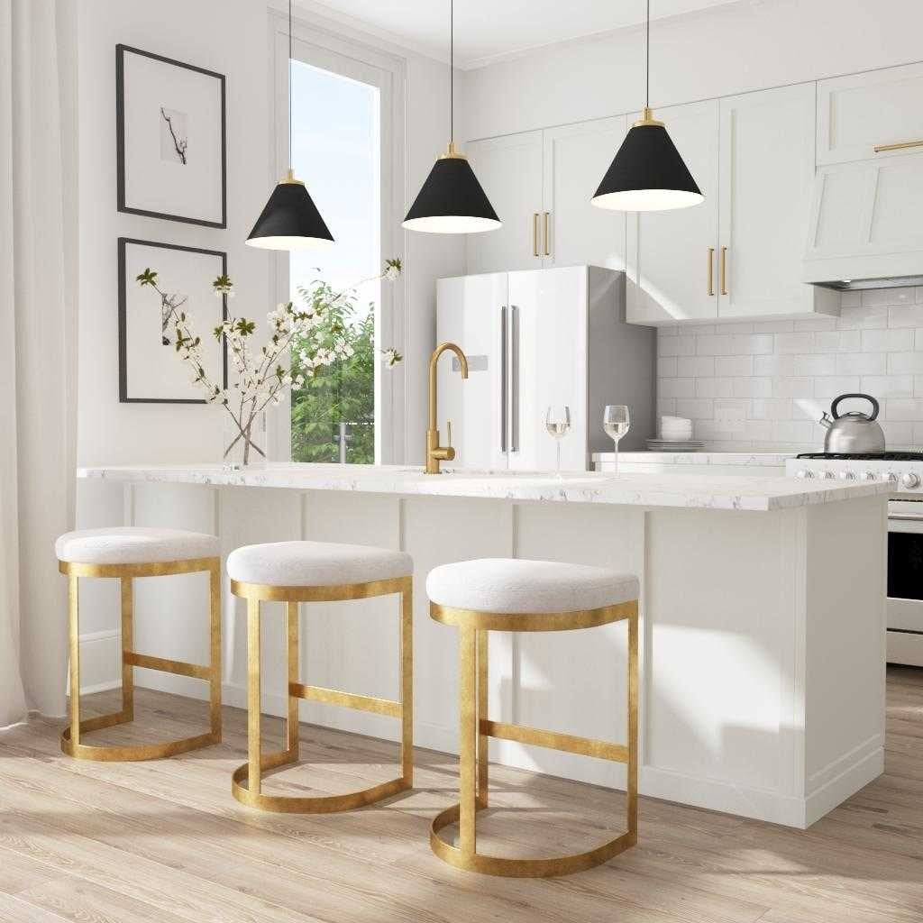 Ivanna Modern Counter Stool - Bombay Mercantile