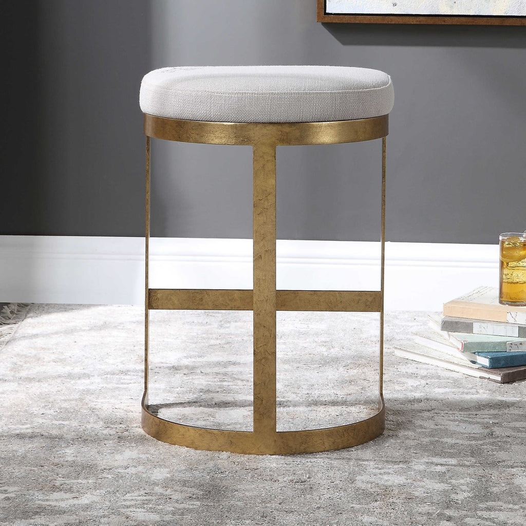 Ivanna Modern Counter Stool - Bombay Mercantile