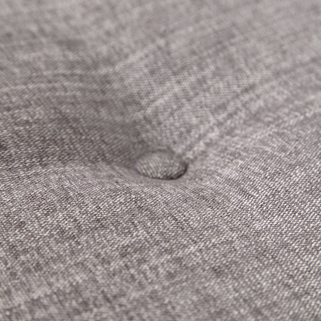 Blake Modern Taupe Ottoman - Bombay Mercantile