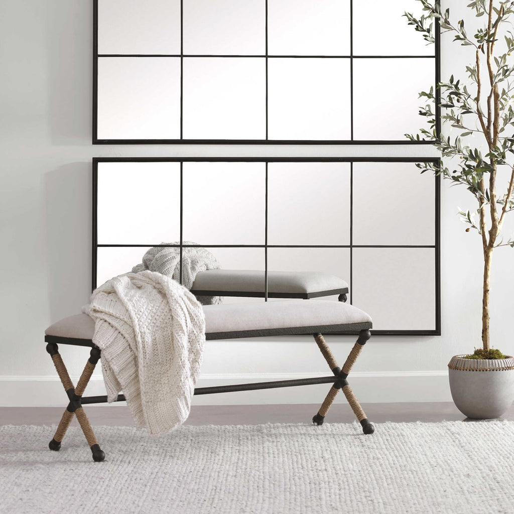 Firth Oatmeal Bench - Bombay Mercantile