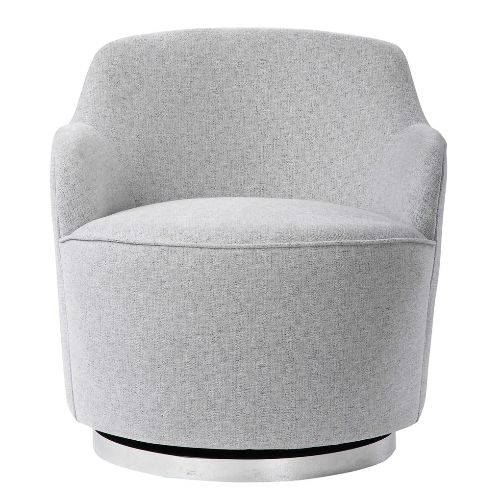 Hobart Casual Swivel Chair - Bombay Mercantile