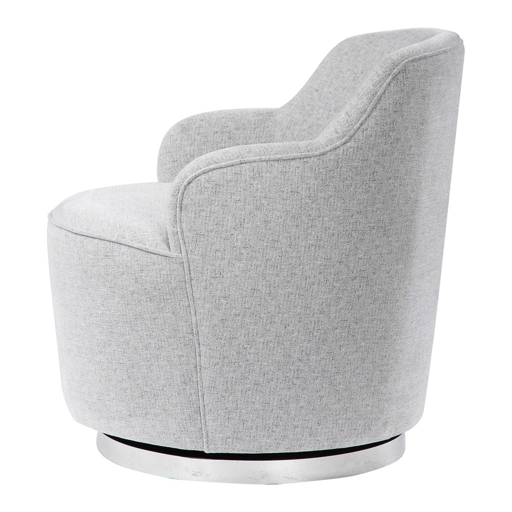 Hobart Casual Swivel Chair - Bombay Mercantile