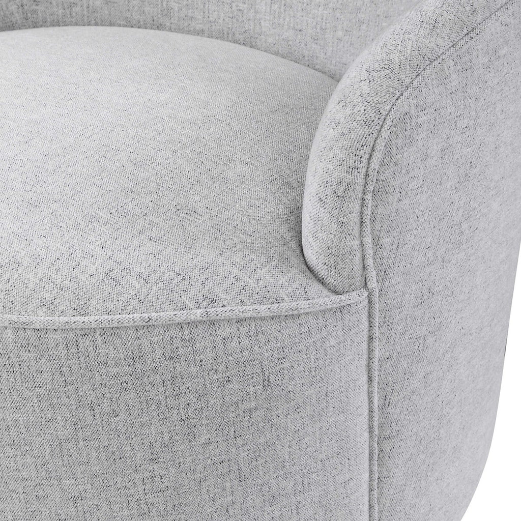 Hobart Casual Swivel Chair - Bombay Mercantile