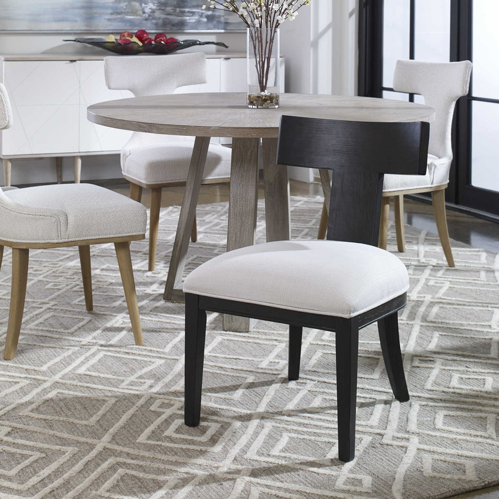 Idris Armless Chair - Bombay Mercantile
