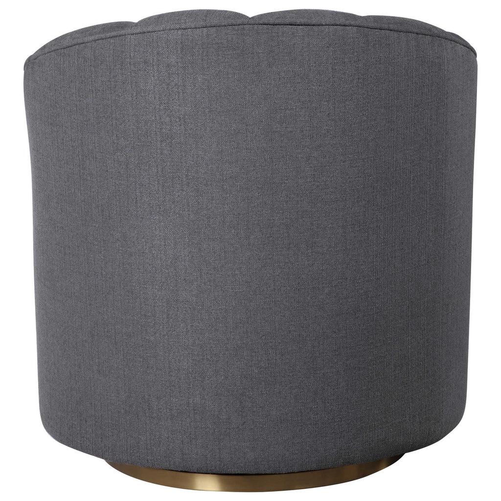 Cuthbert Modern Swivel Chair - Bombay Mercantile