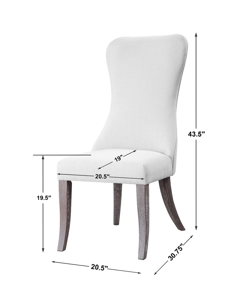Caledonia Armless Chair - Bombay Mercantile