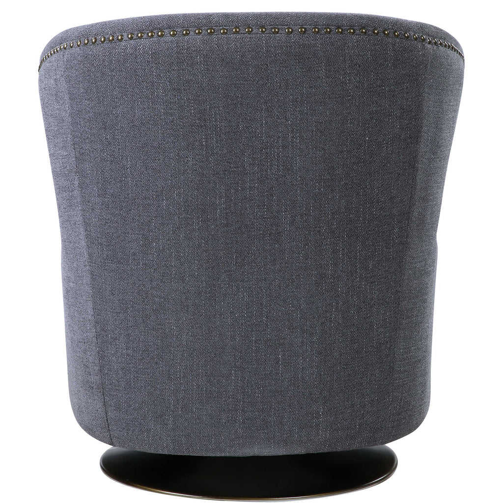 Biscay Swivel Chair - Bombay Mercantile