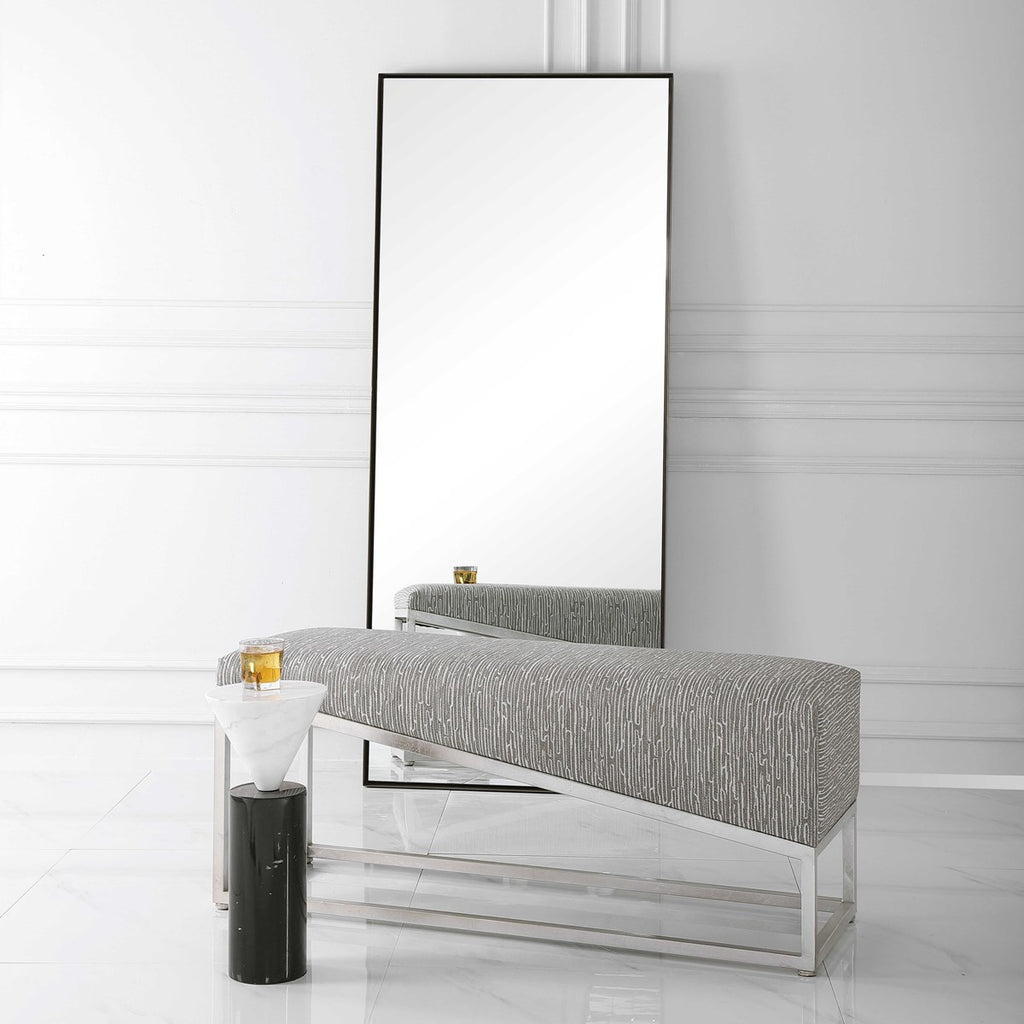 Uphill Climb Geometric Bench - Bombay Mercantile