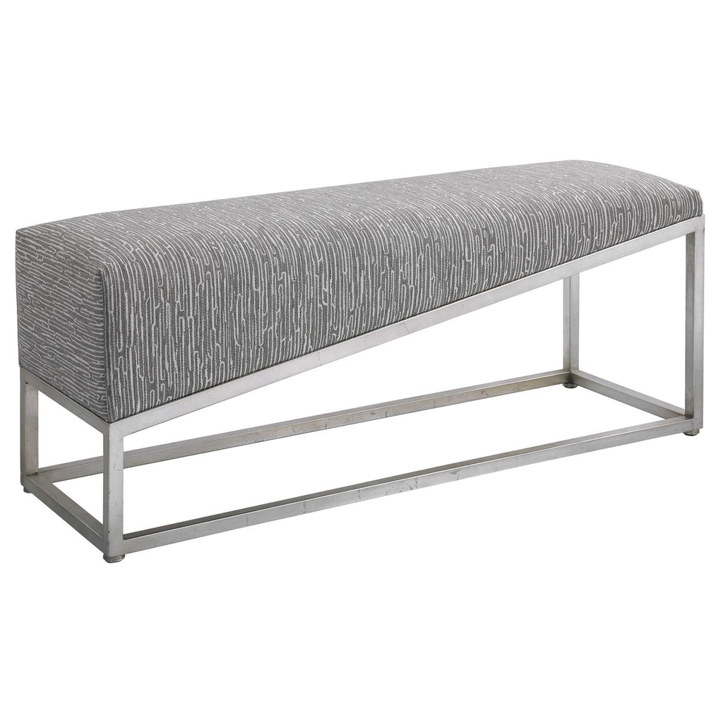 Uphill Climb Geometric Bench - Bombay Mercantile