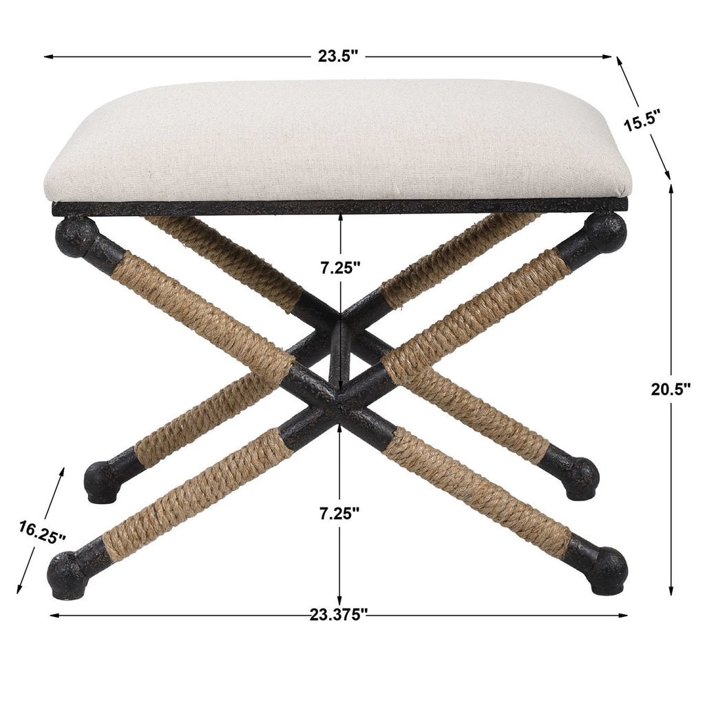 Firth Small Bench - Bombay Mercantile