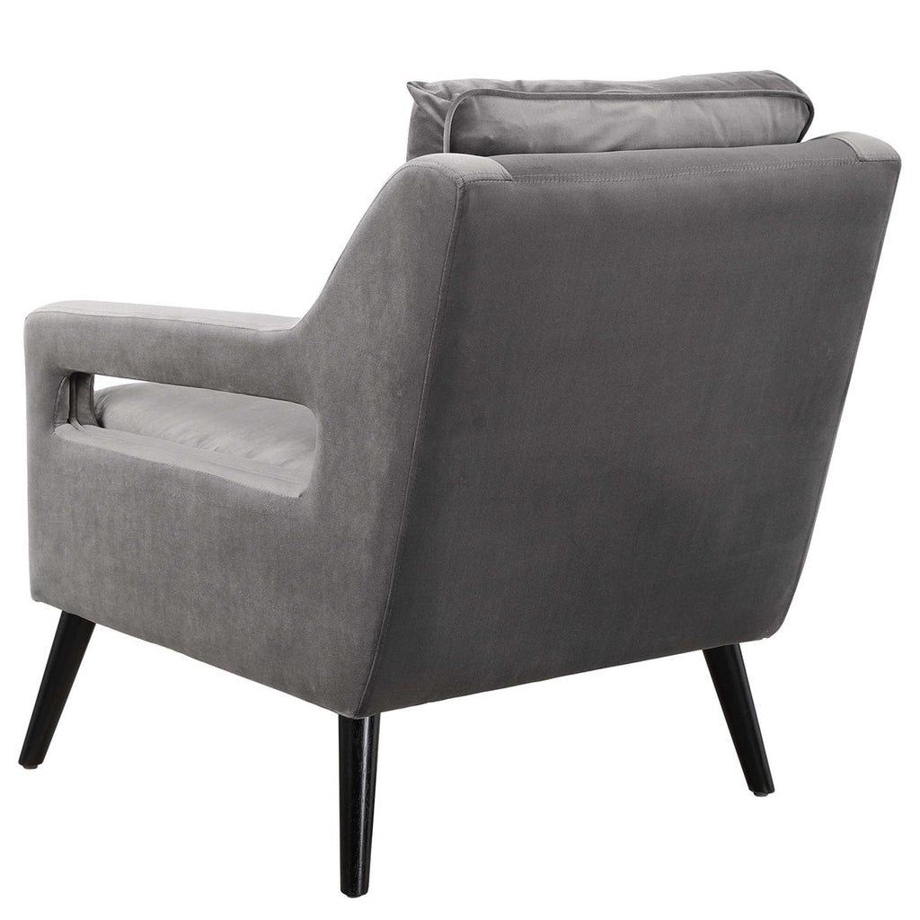 O'Brien Gray Armchair - Bombay Mercantile