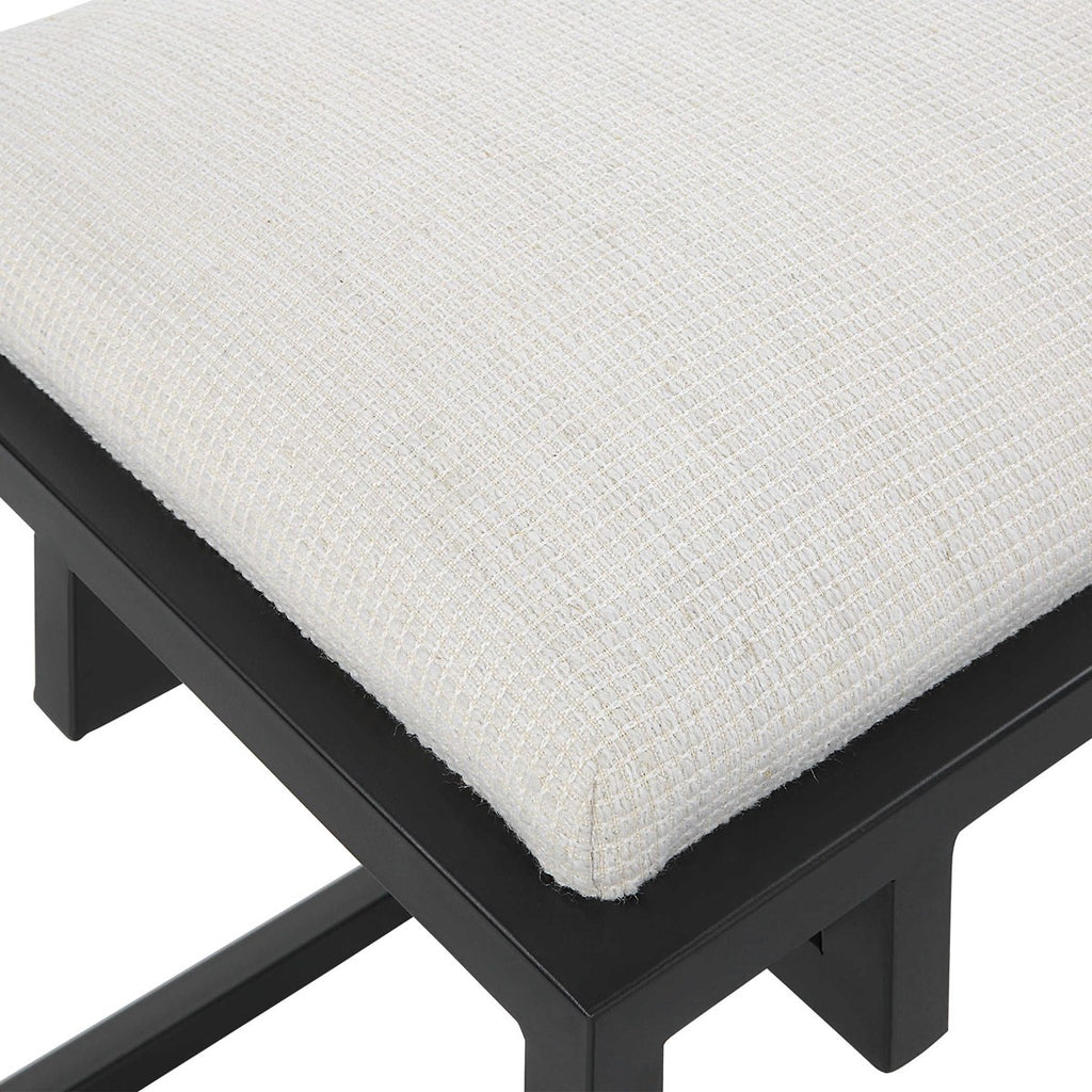 Paradox Iron & Fabric Bench - Bombay Mercantile
