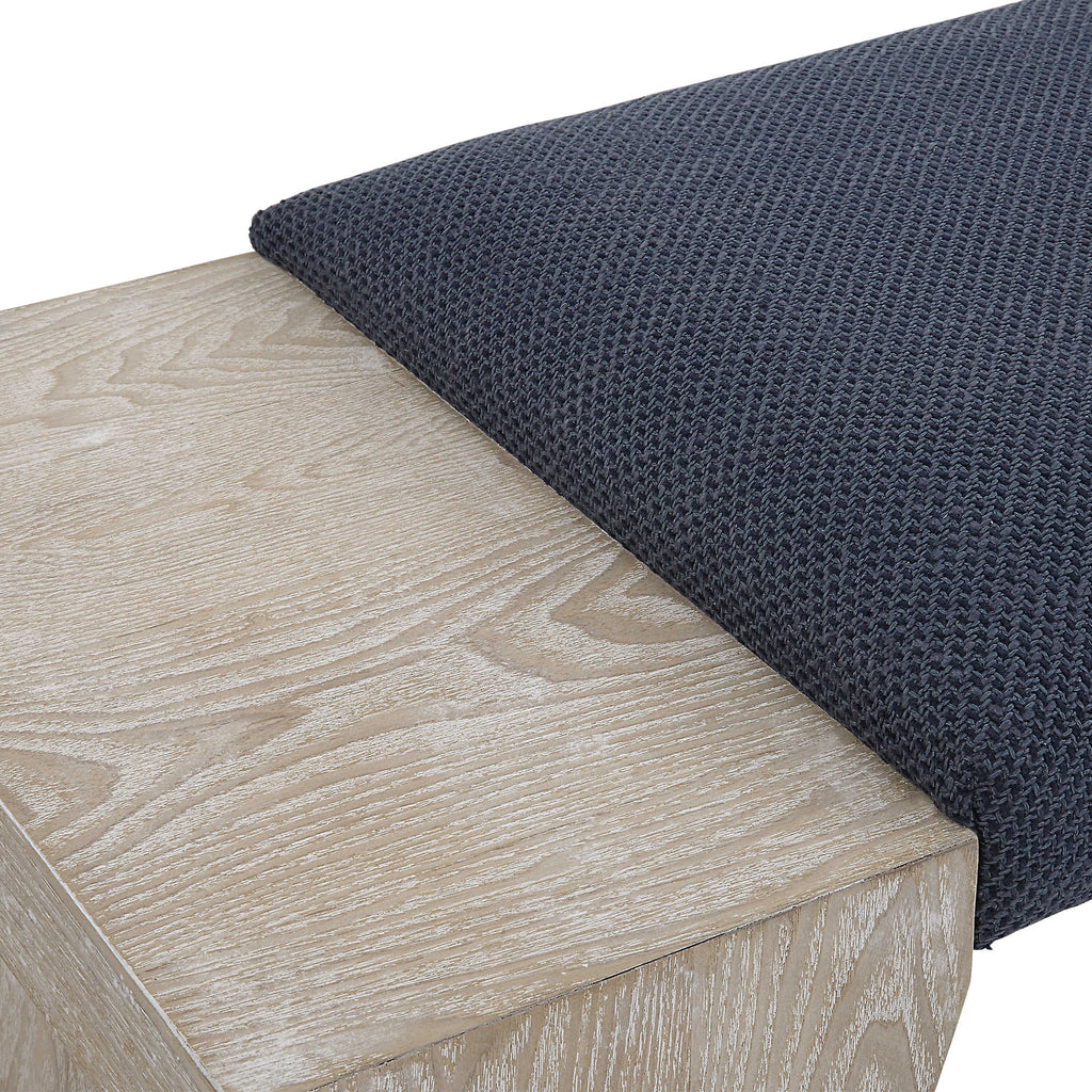 Davenport Modern Coastal Bench - Bombay Mercantile
