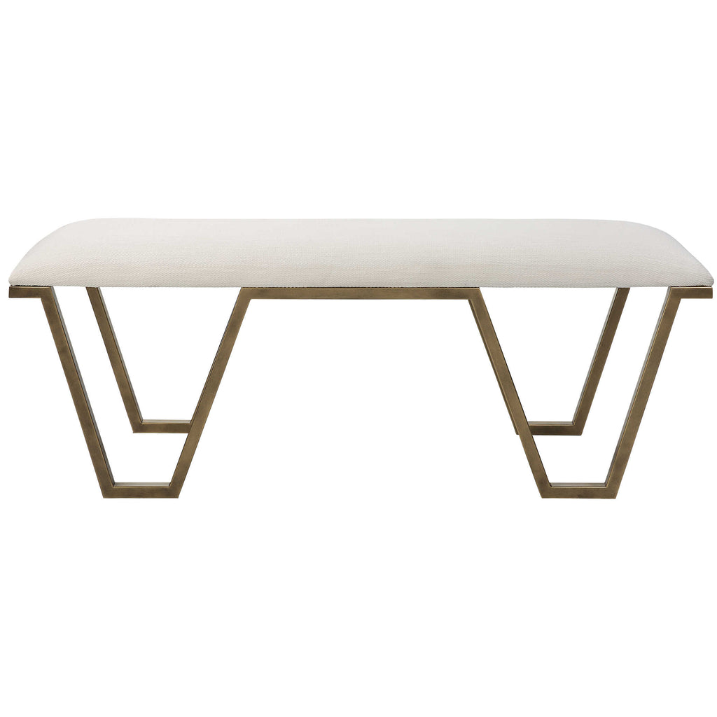 Farrah Geometric Bench - Bombay Mercantile