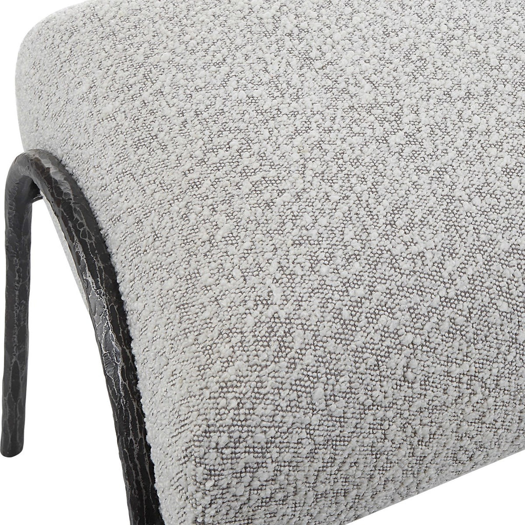 Jacobsen Modern Gray Bench - Bombay Mercantile
