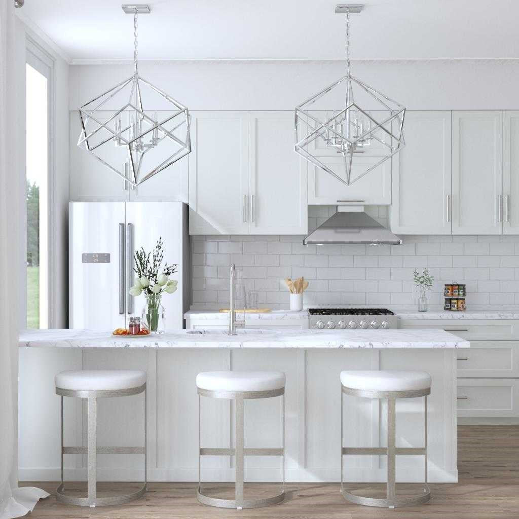 Ivanna Backless Silver Counter Stool - Bombay Mercantile