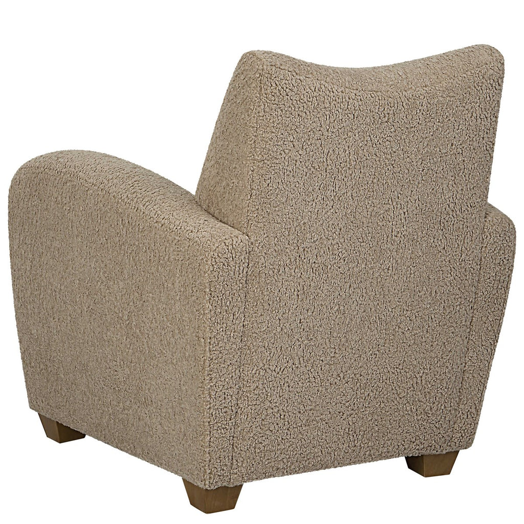 Teddy Latte Accent Chair - Bombay Mercantile