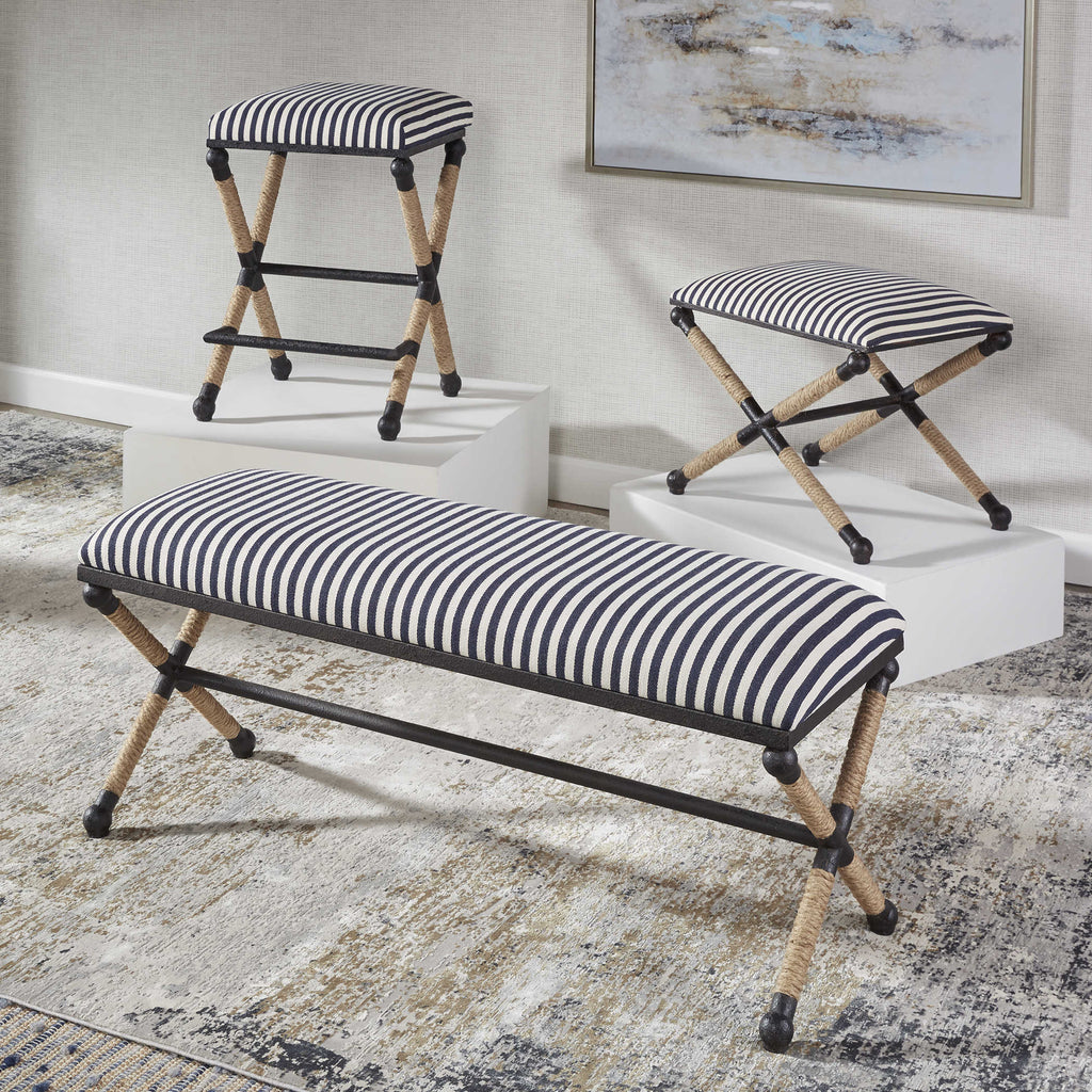Braddock Backless Counter Stool - Bombay Mercantile