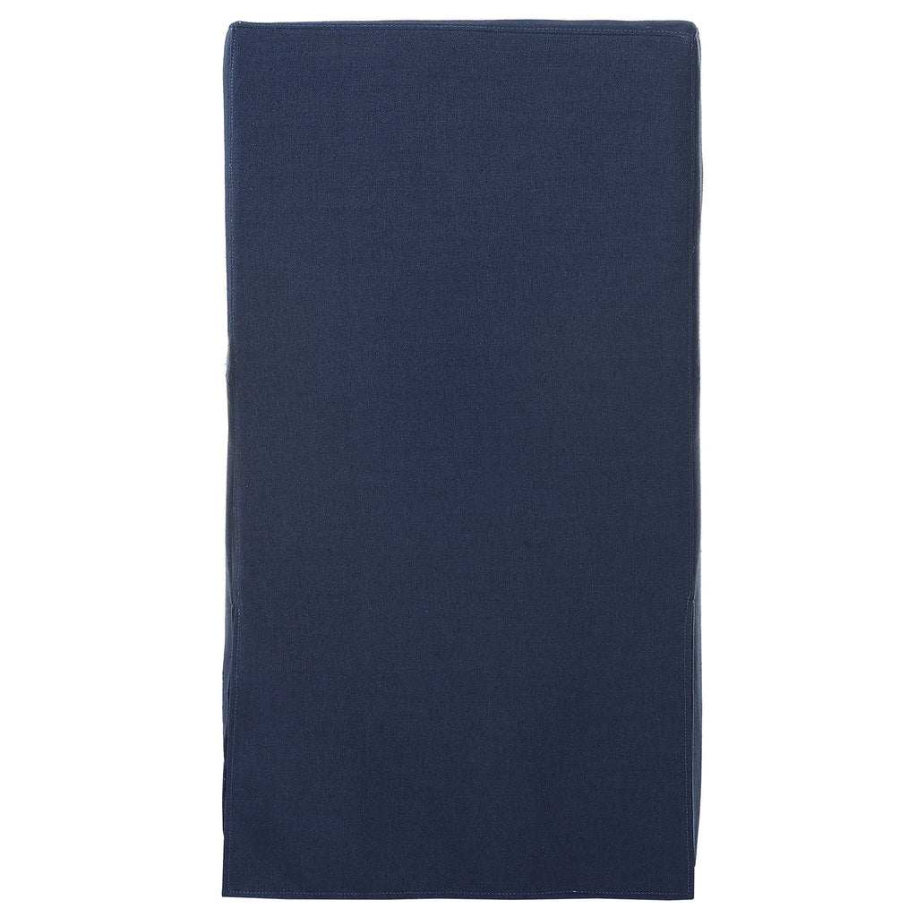 Coley Denim Armless Chair - Bombay Mercantile