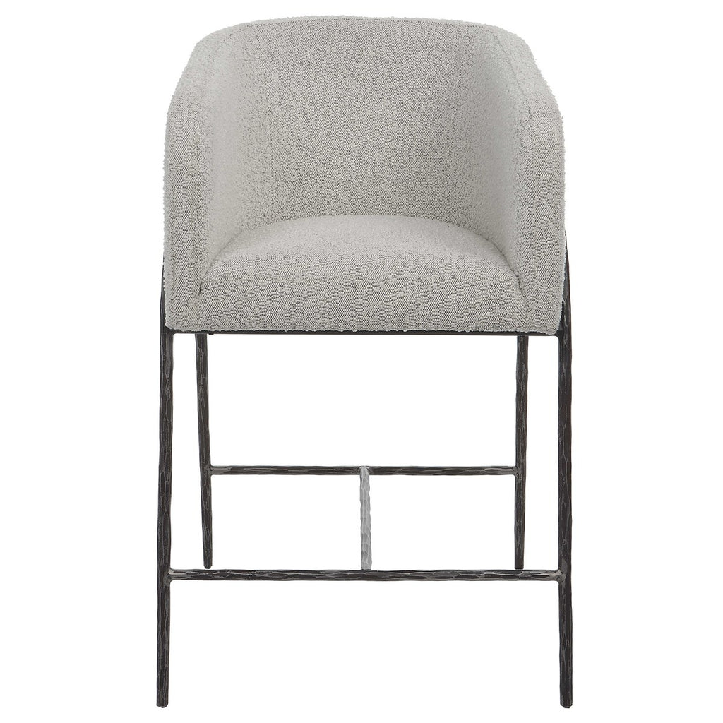 Jacobsen Gray 27" Counter Stool - Bombay Mercantile