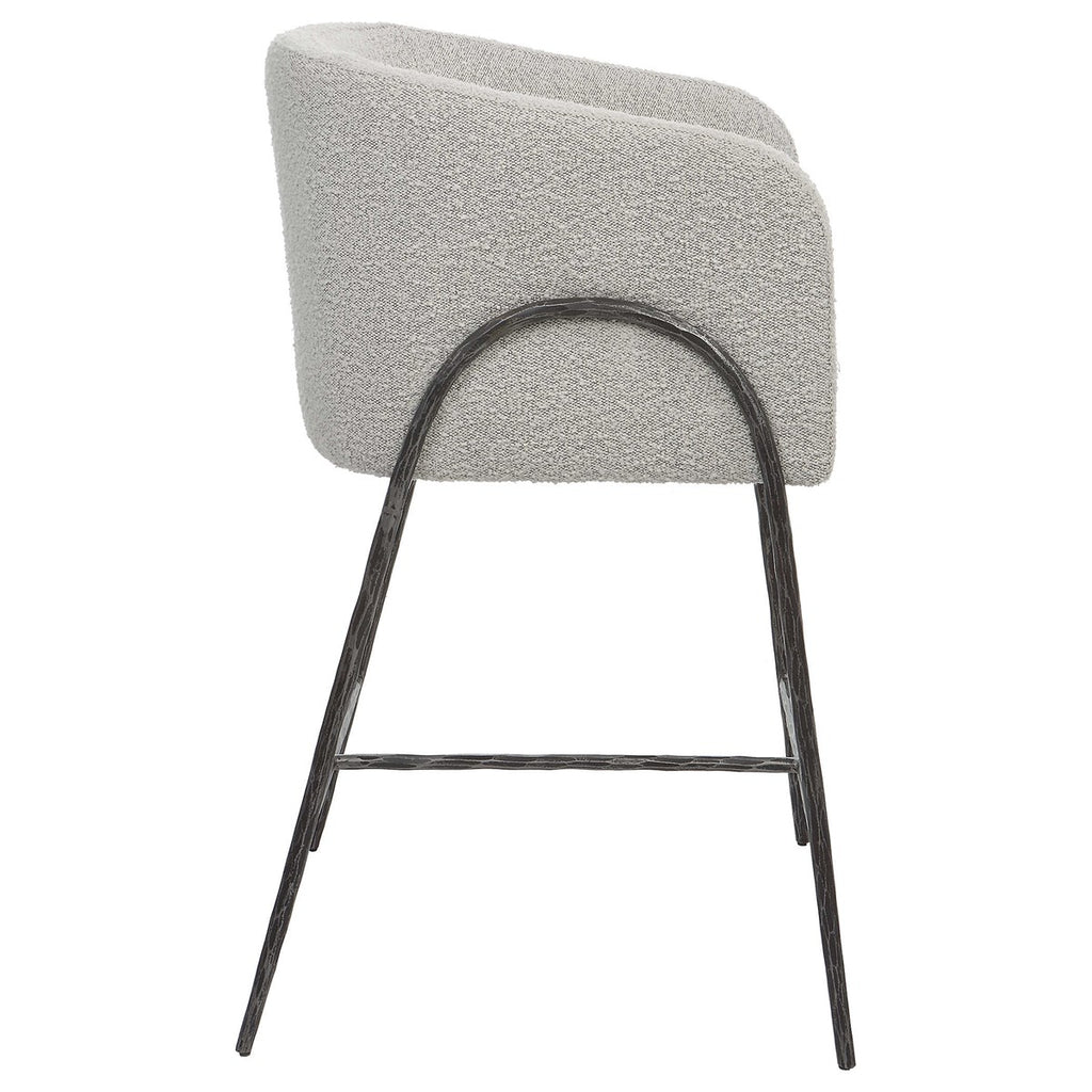 Jacobsen Gray 27" Counter Stool - Bombay Mercantile