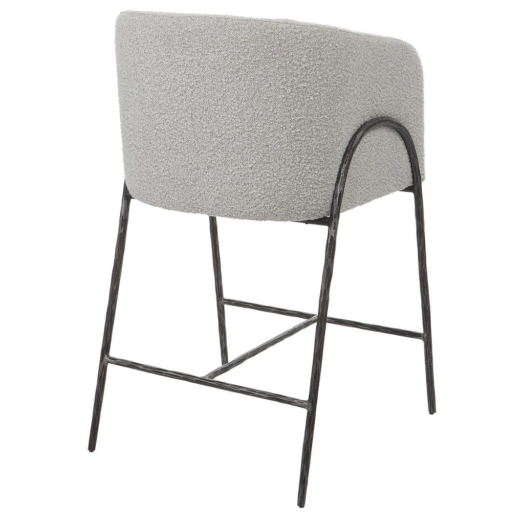 Jacobsen Gray 27" Counter Stool - Bombay Mercantile