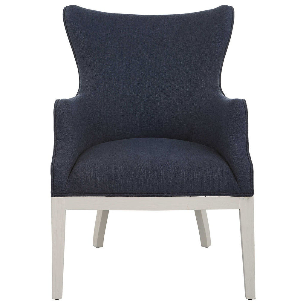 Gordonston Blue Fabric Accent Chair - Bombay Mercantile