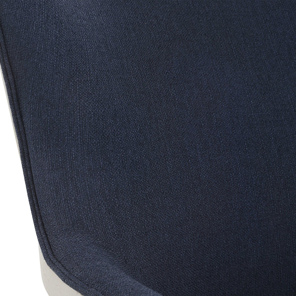 Gordonston Blue Fabric Accent Chair - Bombay Mercantile