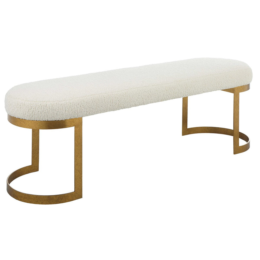 Infinity Gold Bench - Bombay Mercantile
