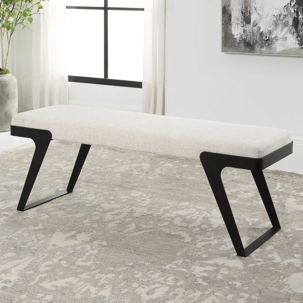 Hover Modern Bench - Bombay Mercantile