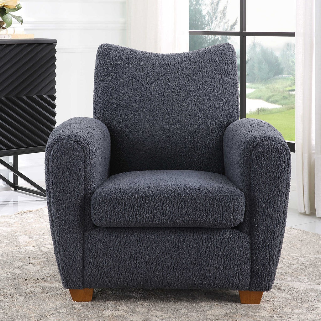 Teddy Slate Accent Chair - Bombay Mercantile