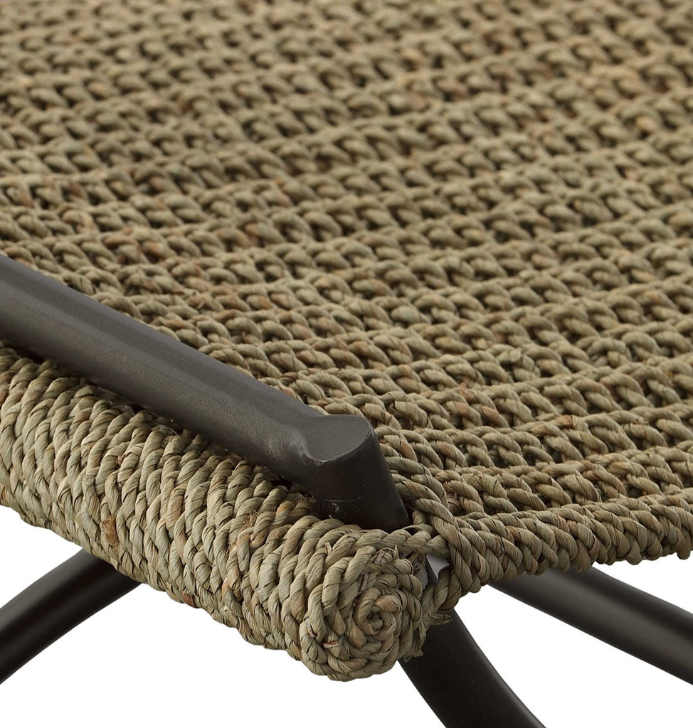 Playa Seagrass Small Bench - Bombay Mercantile