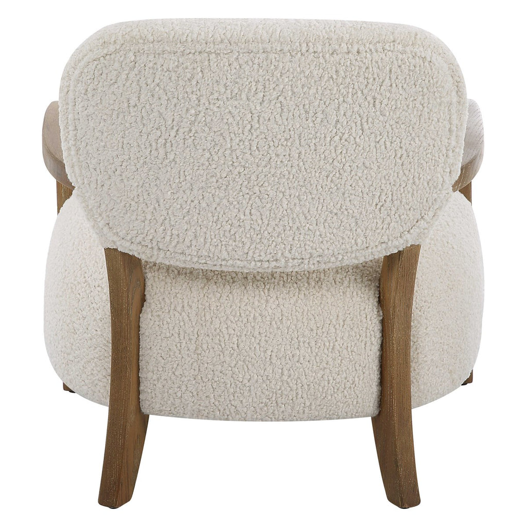 Telluride Natural Shearling Accent Chair - Bombay Mercantile