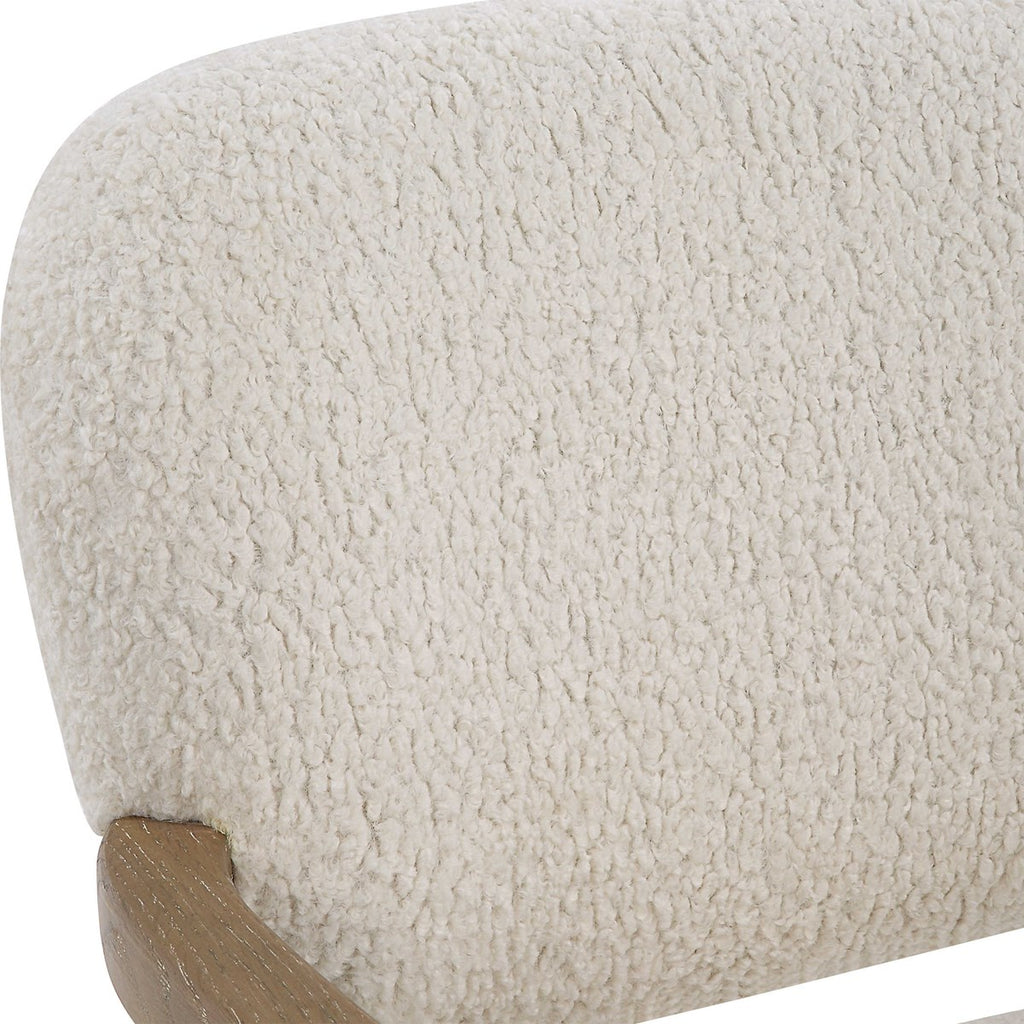 Telluride Natural Shearling Accent Chair - Bombay Mercantile
